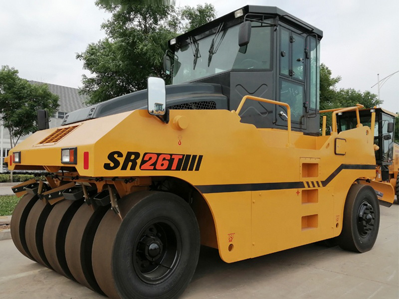 China 
                Spr160c-8 Pneumatic Tyre Roller Vibratory New Road Roller Compactor Machine Price for Sale
             supplier