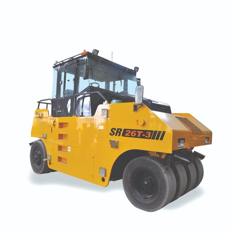 Tire 26 Ton Pneumatic Roller Machine for Construction Project