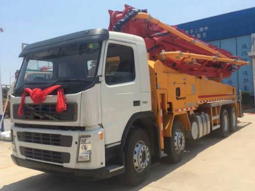 China 
                トップブランド 37m トラック取付けコンクリートポンプトラック
             supplier