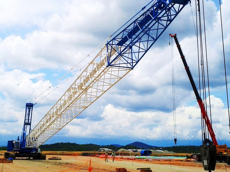 
                Top Brand 75 Ton Crawler Crane Scc750A-5 Online Support to Uzbekistan
            