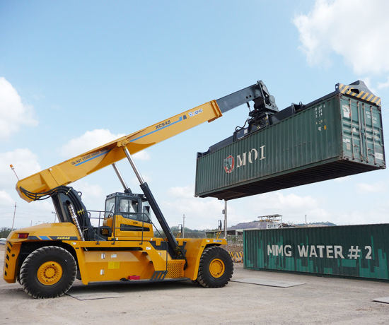 China 
                Xcs45 Container Handler 45 Ton Mobile Container Reach Stacker Xcs4531K
             Lieferant