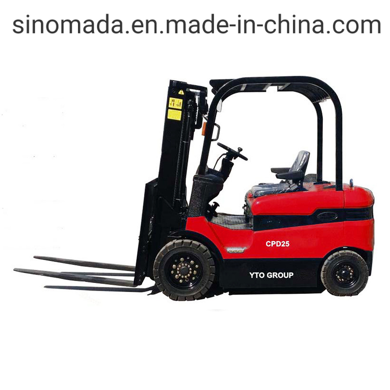 Yto 2.5ton 4 Wheel Drive Rough Terrain Mini Forklift