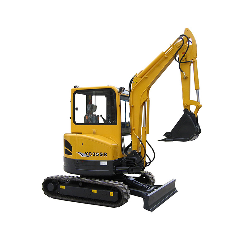 Yuchai 4 Ton Small Crawler Excavator Yc35sr with Steel Track