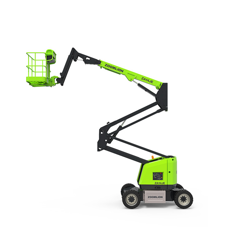 Za14je Zoomlion 16m Work Height Articulating Boom Lifts for Indoor Applications