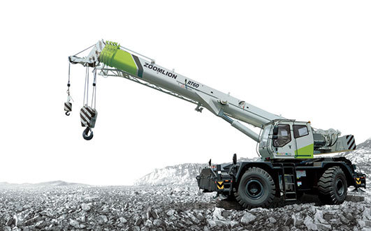 Zoomlion 100 Ton Mobile Truck Crane Rt100 Rough Terrain Crane