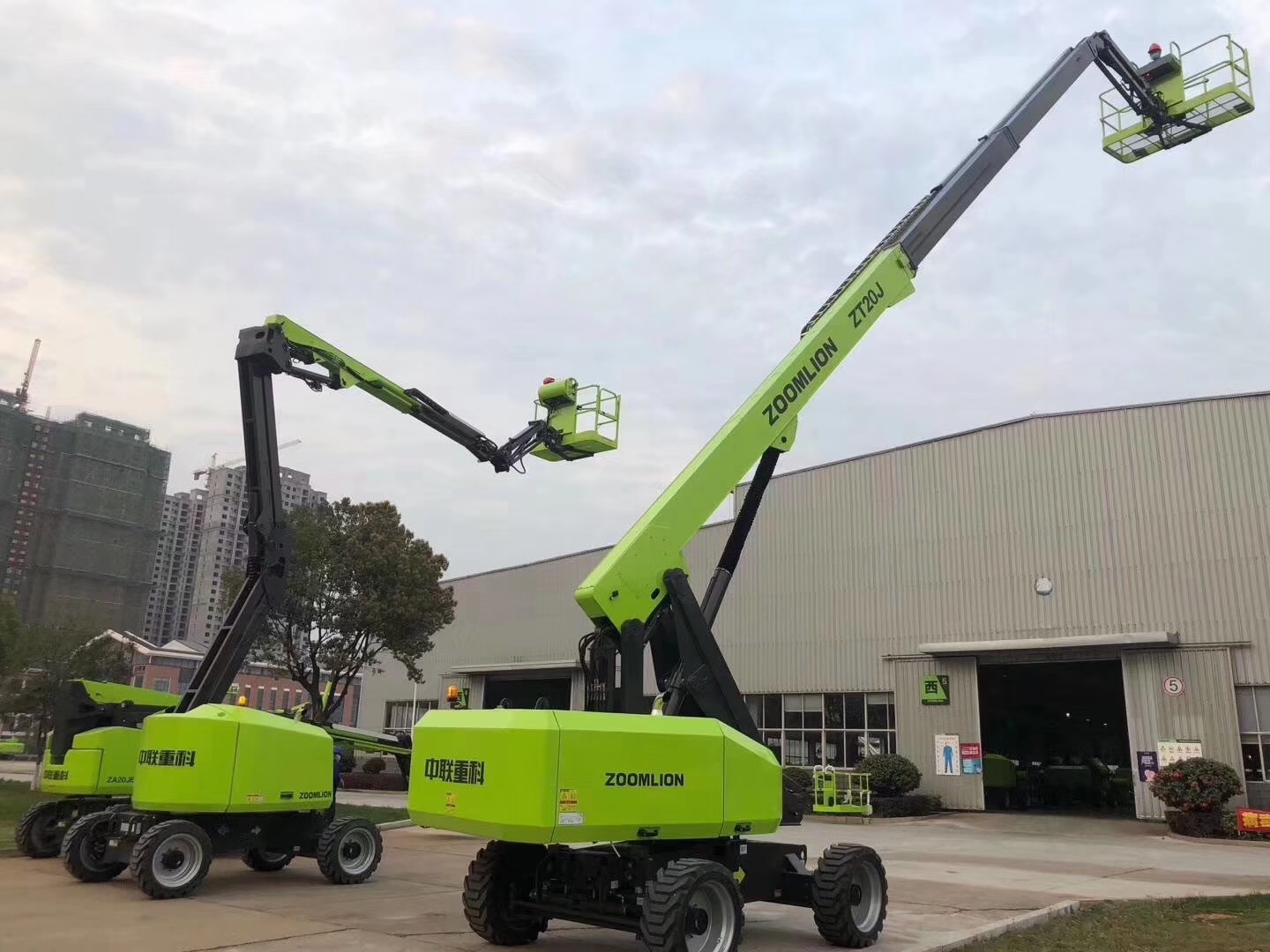 Zoomlion 20m Telescopic Boom Lifts Aerial Work Platform (ZT20J)