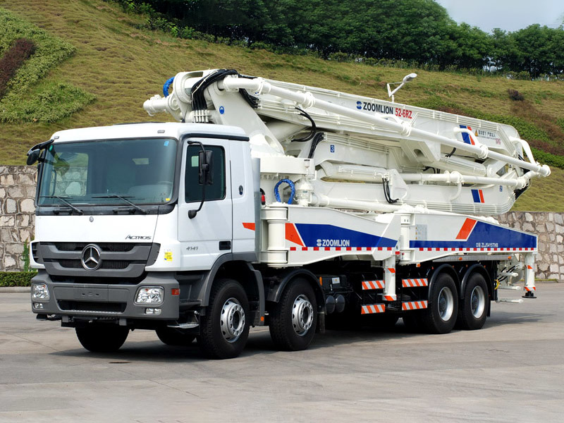 
                Zoomlion Diesel de 23m de la bomba de concreto camión móvil
            