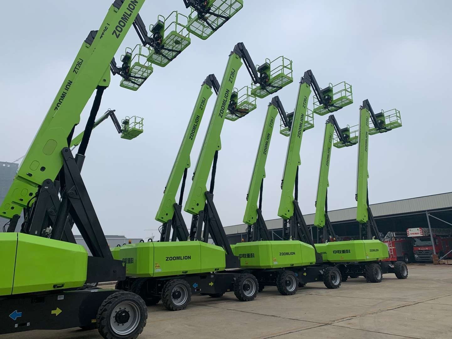 Zoomlion 26m 34m 43m Telescopic Boom Lifts with Factory Price