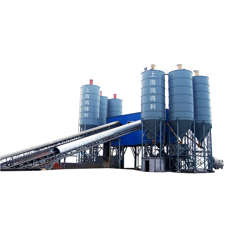 Zoomlion Best Price Portable Small Scale Concrete Batching Plant (HZS60P)