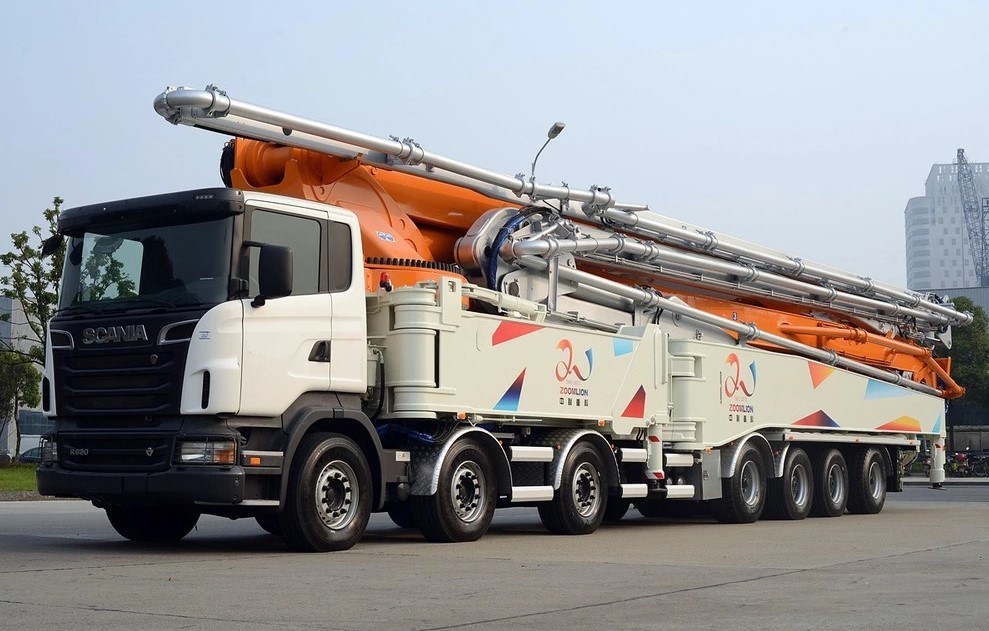 Zoomlion China Concrete Pumps Concrete Boom Pumps (56X-6RZ)