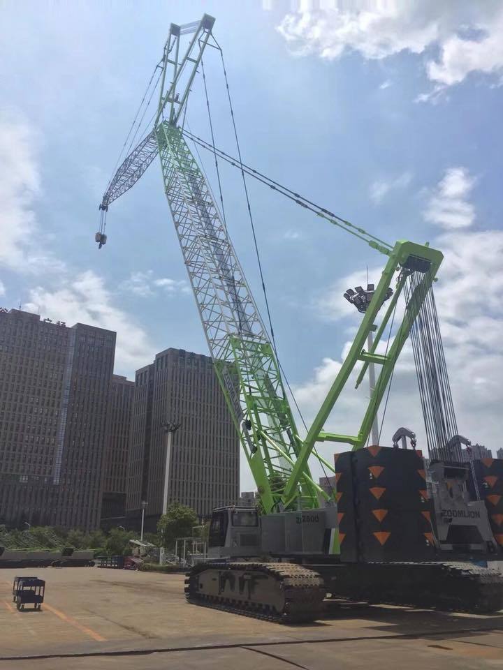 
                Zoomlion Hijs Zcc2600 260 ton Crawler Crane met concurrerende prijs
            