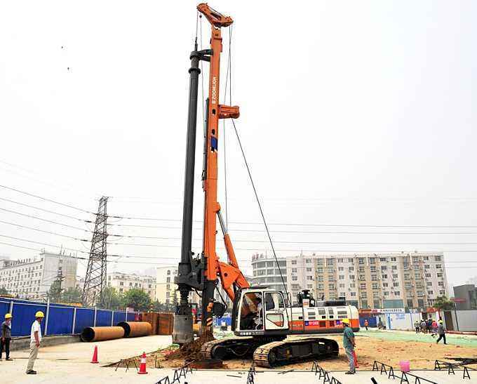 Zoomlion Piping Machine Rotary Drilling Rig for Sale