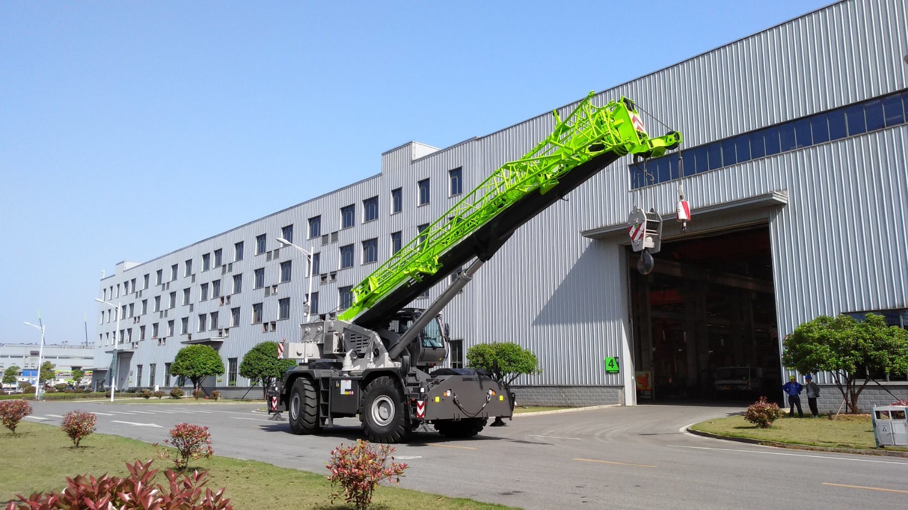 Zoomlion Rough Terrain Crane Rt60 60ton Truck Crane Factory Price