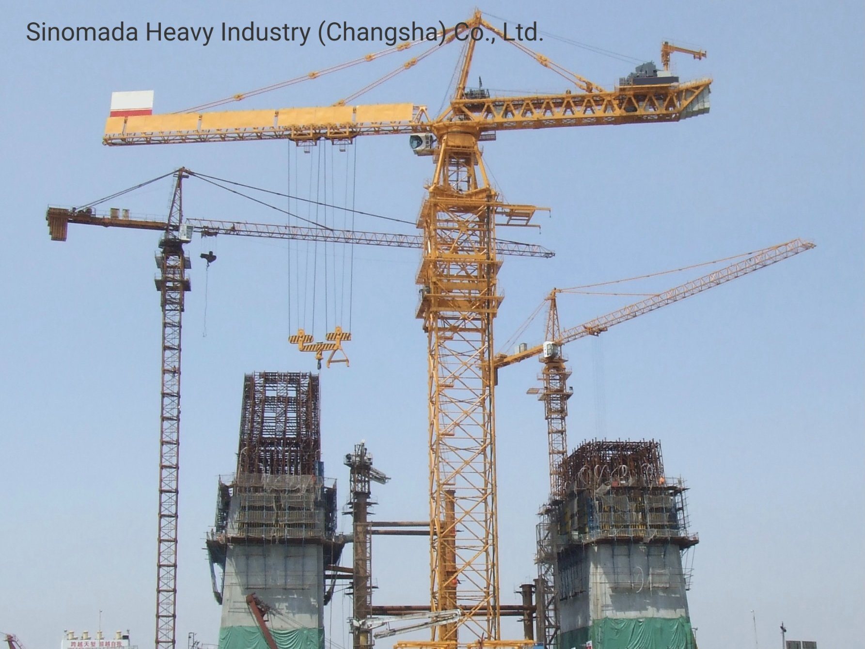 China 
                Zoomlion Tower Crane 10 Ton 65m Height Crane for Sale
             supplier