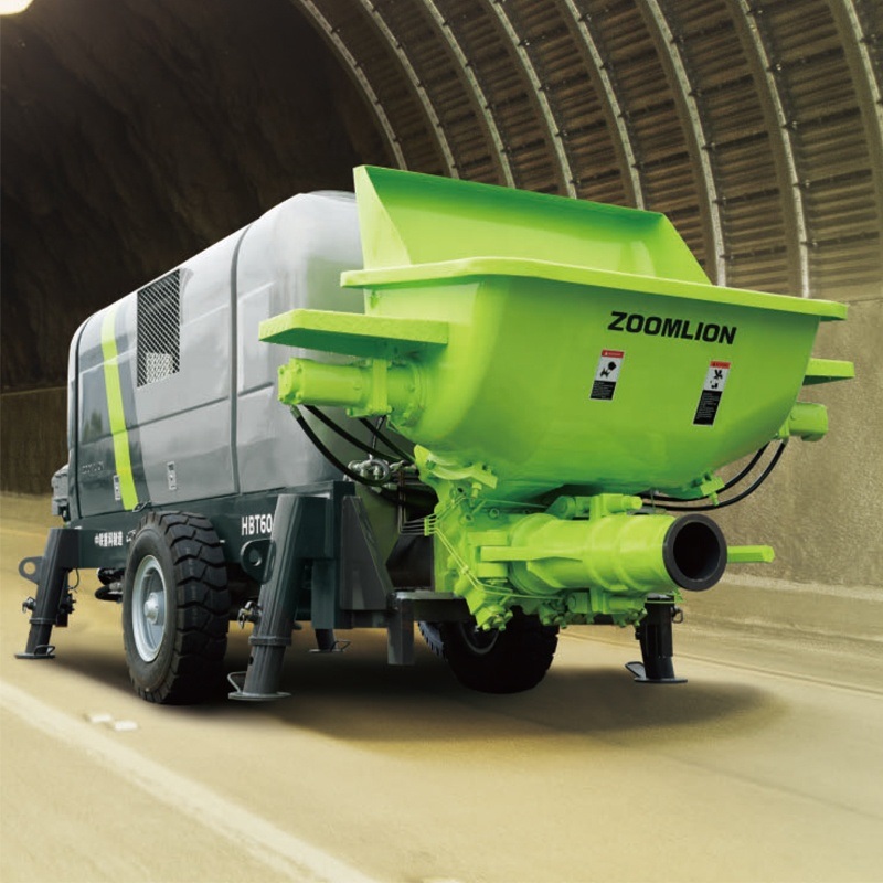 Zoomlion Trailer Concrete Pump 40/50/60/80/100/105/110m3/H Diesel/Electric