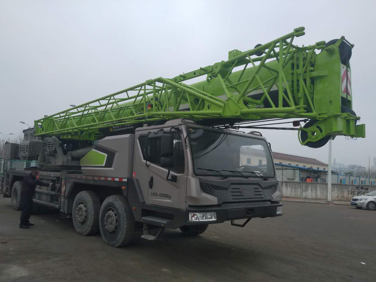 China 
                Zooomliion Ztc550r532 55 Ton Heavy Duty Cable Winch Truck Crane
             supplier