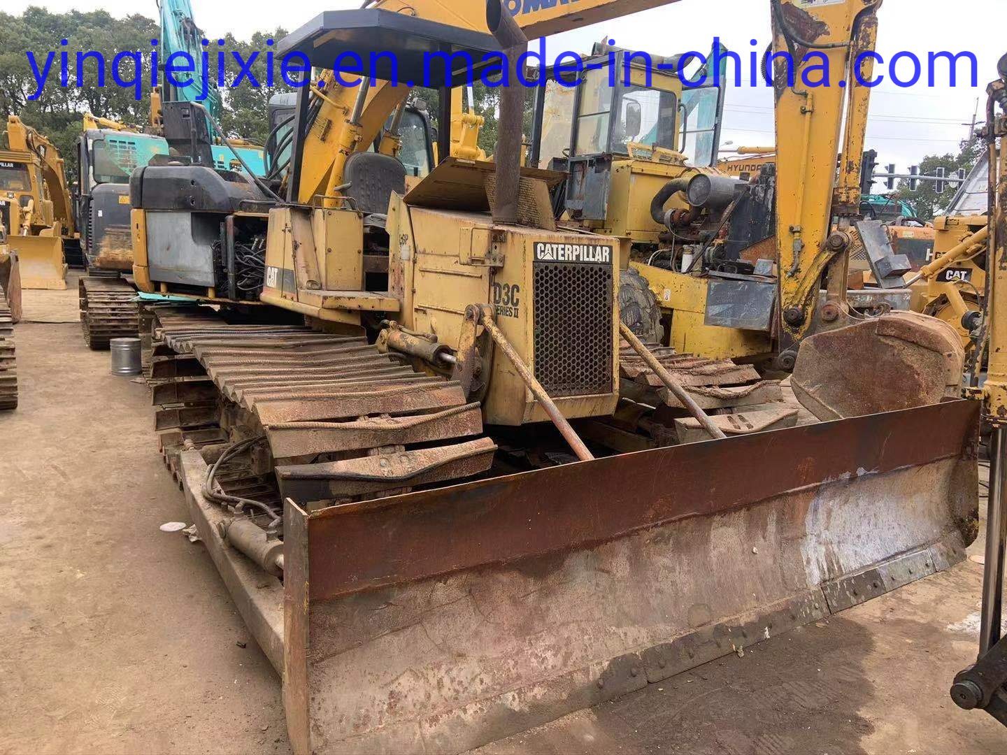 Cat D3c Mini Used Bulldozer with Swamp Track