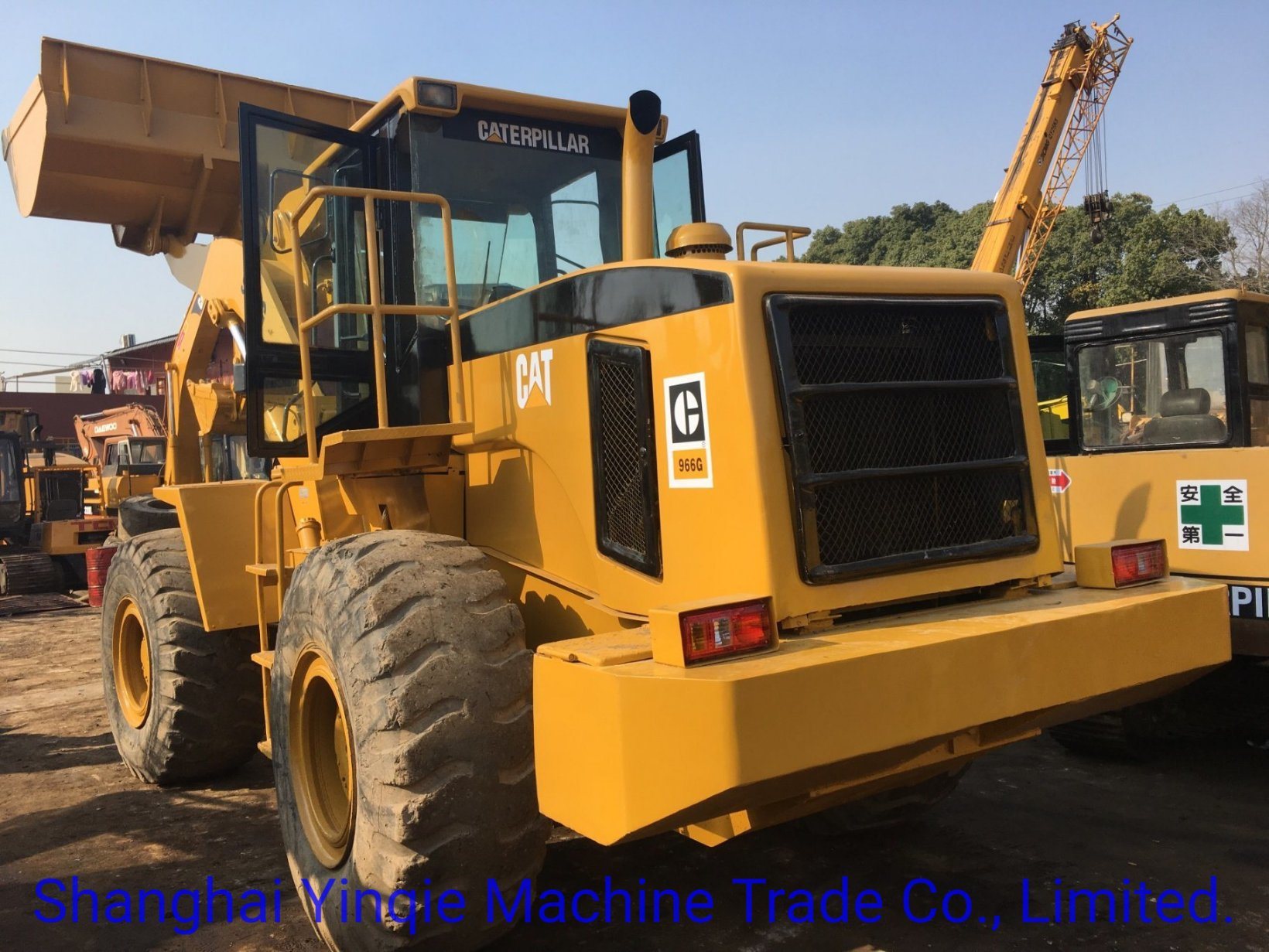 China 
                Cat 966g gebruikte wiellader
             leverancier