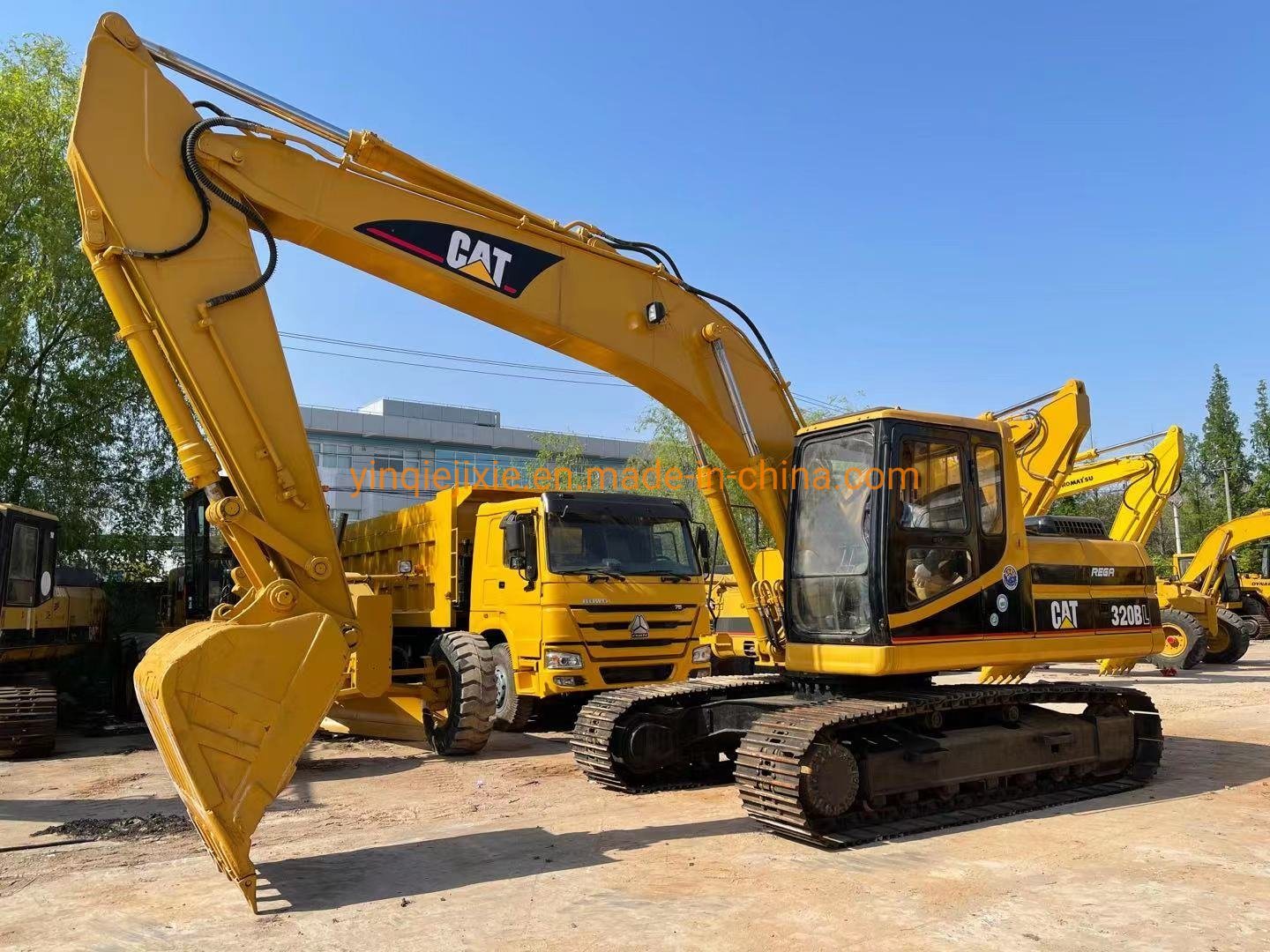 China 
                Gebruikte rupstractor Caterpillar 320b (Cat 320c, 330b, 345D, 349e) van de concurrentie
             leverancier