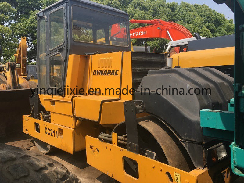 
                Dynapac Cc211 Double Drum Compactor, 8ton Double Drum Roller, Used Dynapac Cc211 Road Roller
            