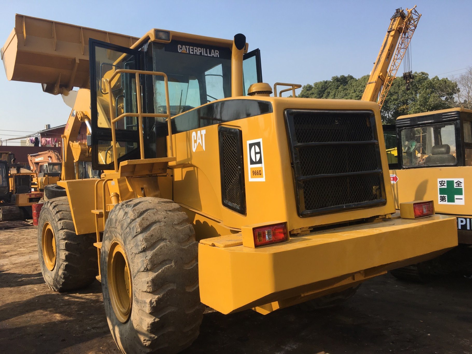 
                Het beroemde merk Caterpillar Cat 966g wiellader gebruikt voor de Super Sale
            