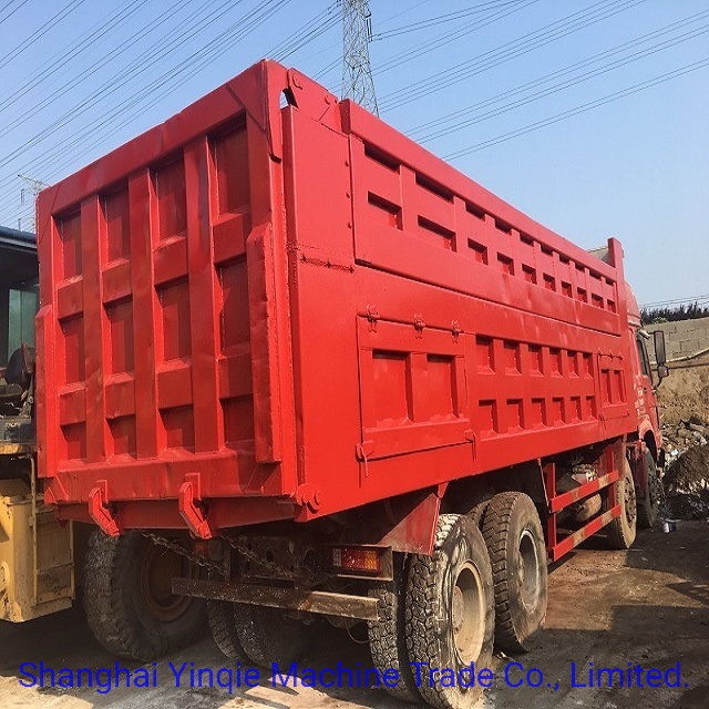 HOWO Used Dump Truck with 12 Tyres