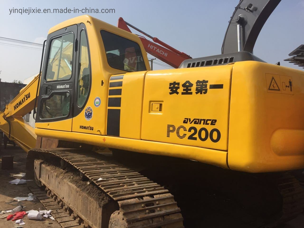 High Quality of Komatsu PC200-6 Hydraulic Excavator