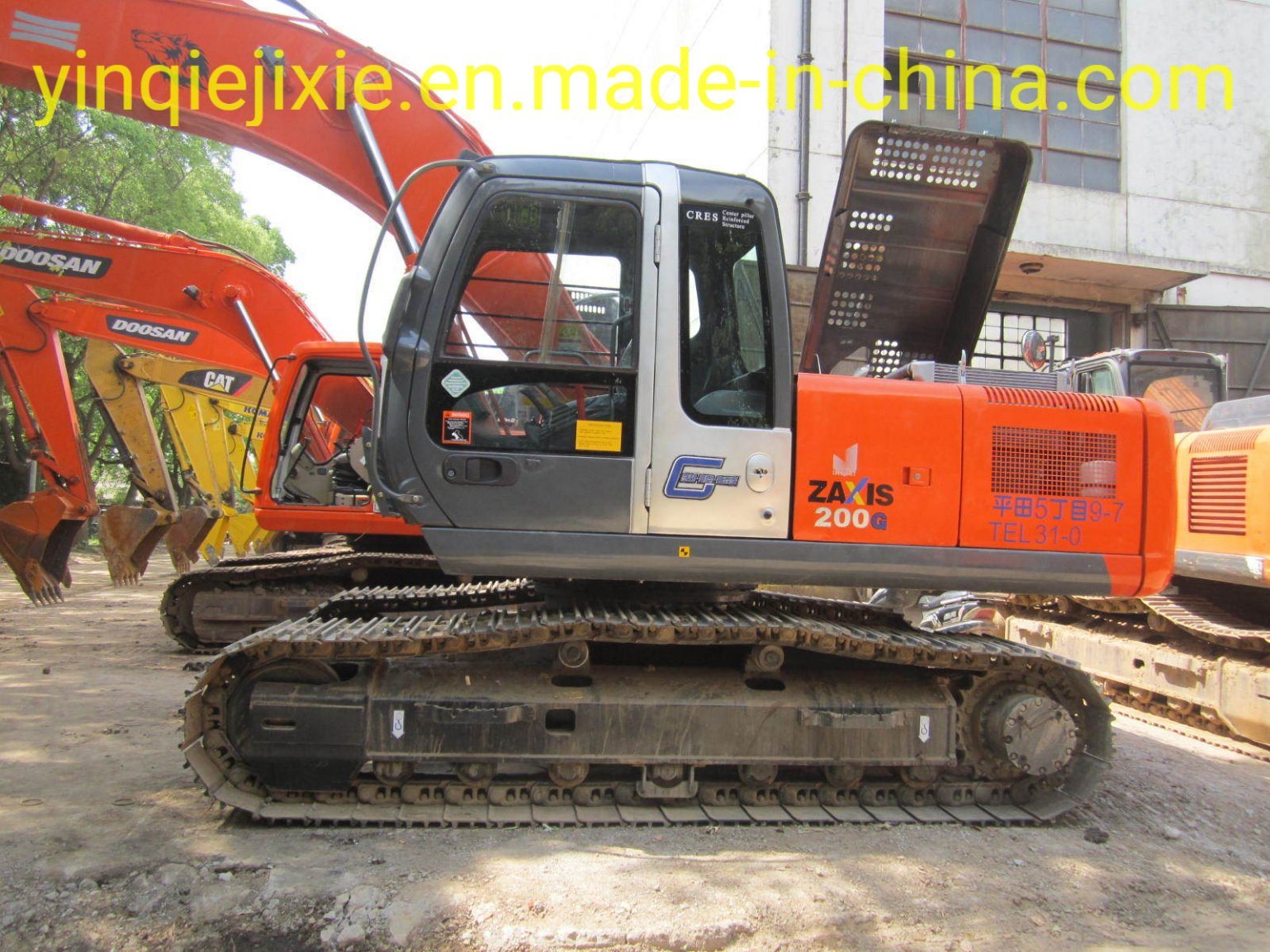 China 
                Hitachi verwendet ZX200-3G Neues Modell Hydraulikbagger Komatsu PC200, PC450
             Lieferant