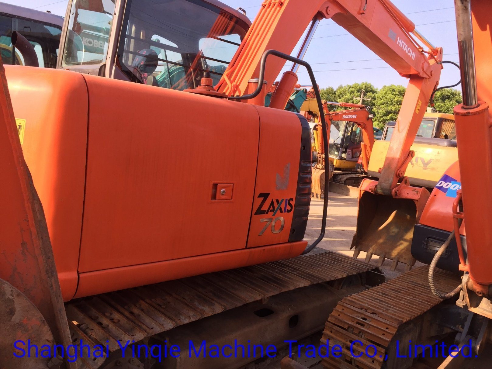 
                Excavadora Hitachi Zx70 usada, Excavadora de cadenas de segunda mano
            