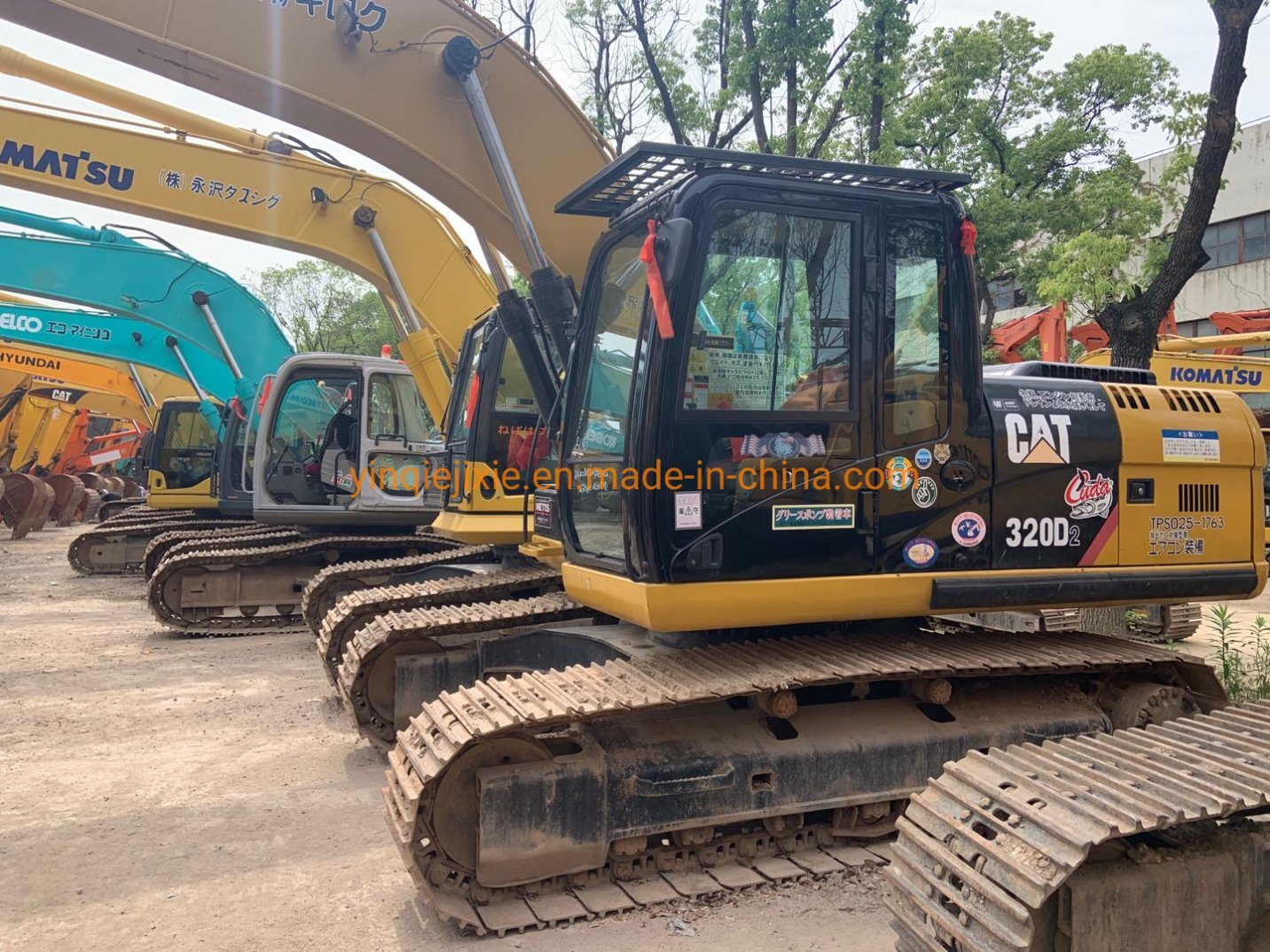 Cina 
                L′escavatore Cat 320d usato in Giappone ha utilizzato il sistema idraulico Caterpillar 320d Escavatore escavatore cingolato usato
             fornitore