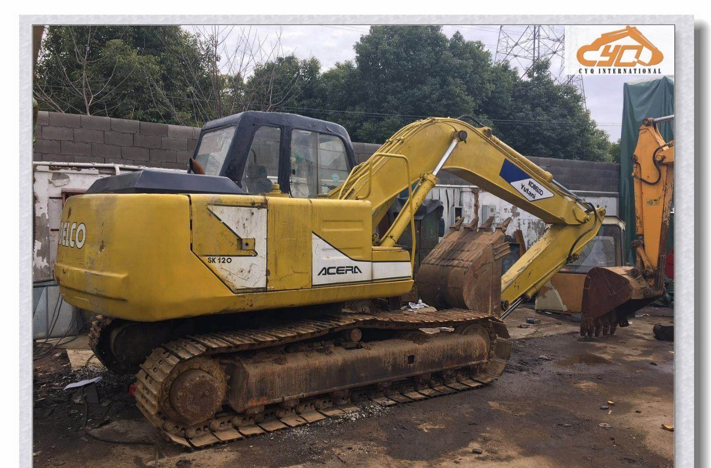 Japan Original Used Kobelco Sk120 Excavator, Kobelco Sk200 Excavator for Sale
