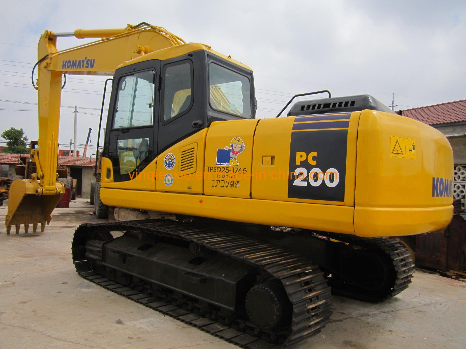 Japan Original Used Komatsu Excavator Komatsu PC200-7