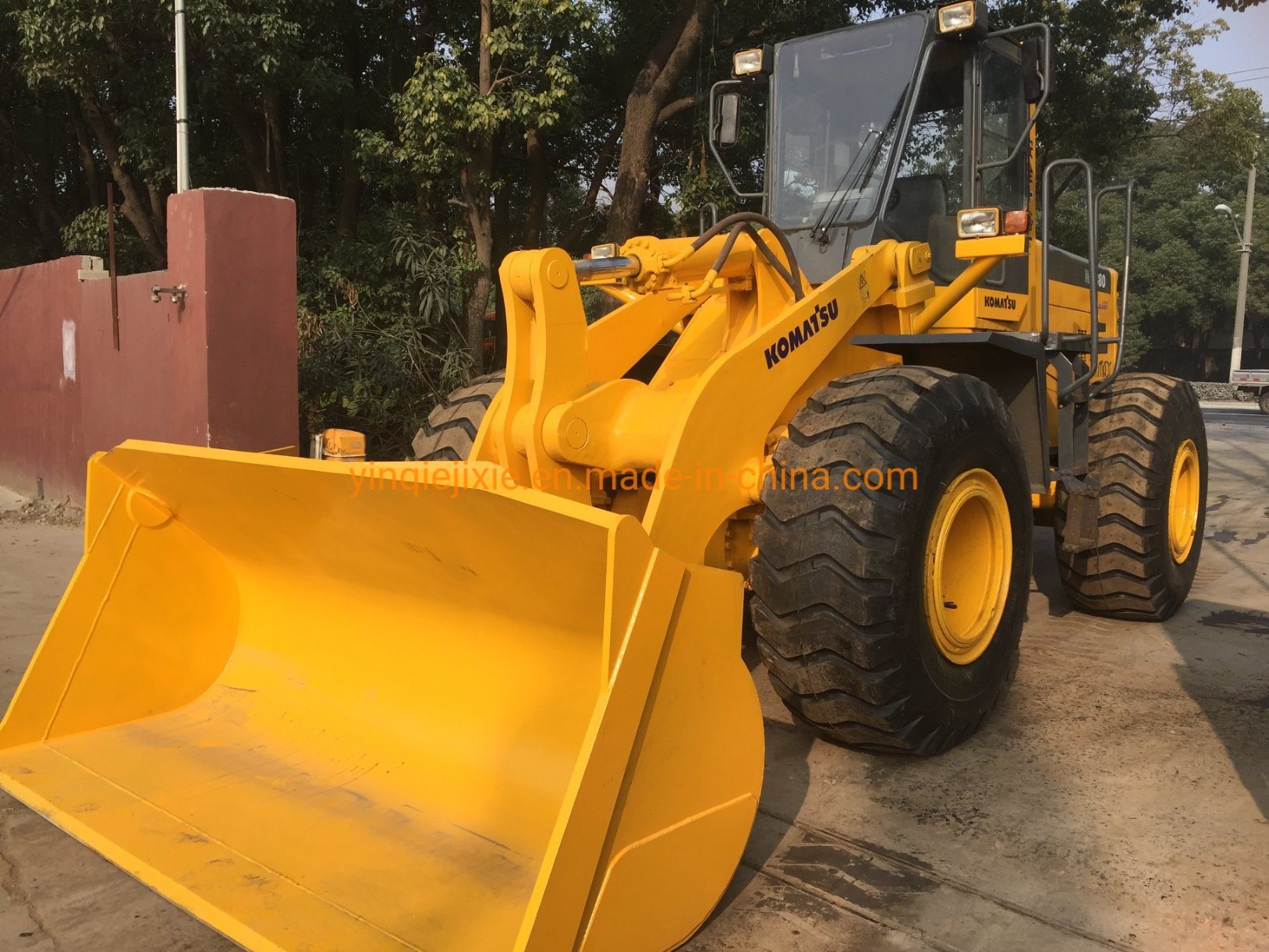 Cina 
                Giappone usato originale Komatsu pala gommata Komatsu Wa350 Komatsu Wa380
             fornitore