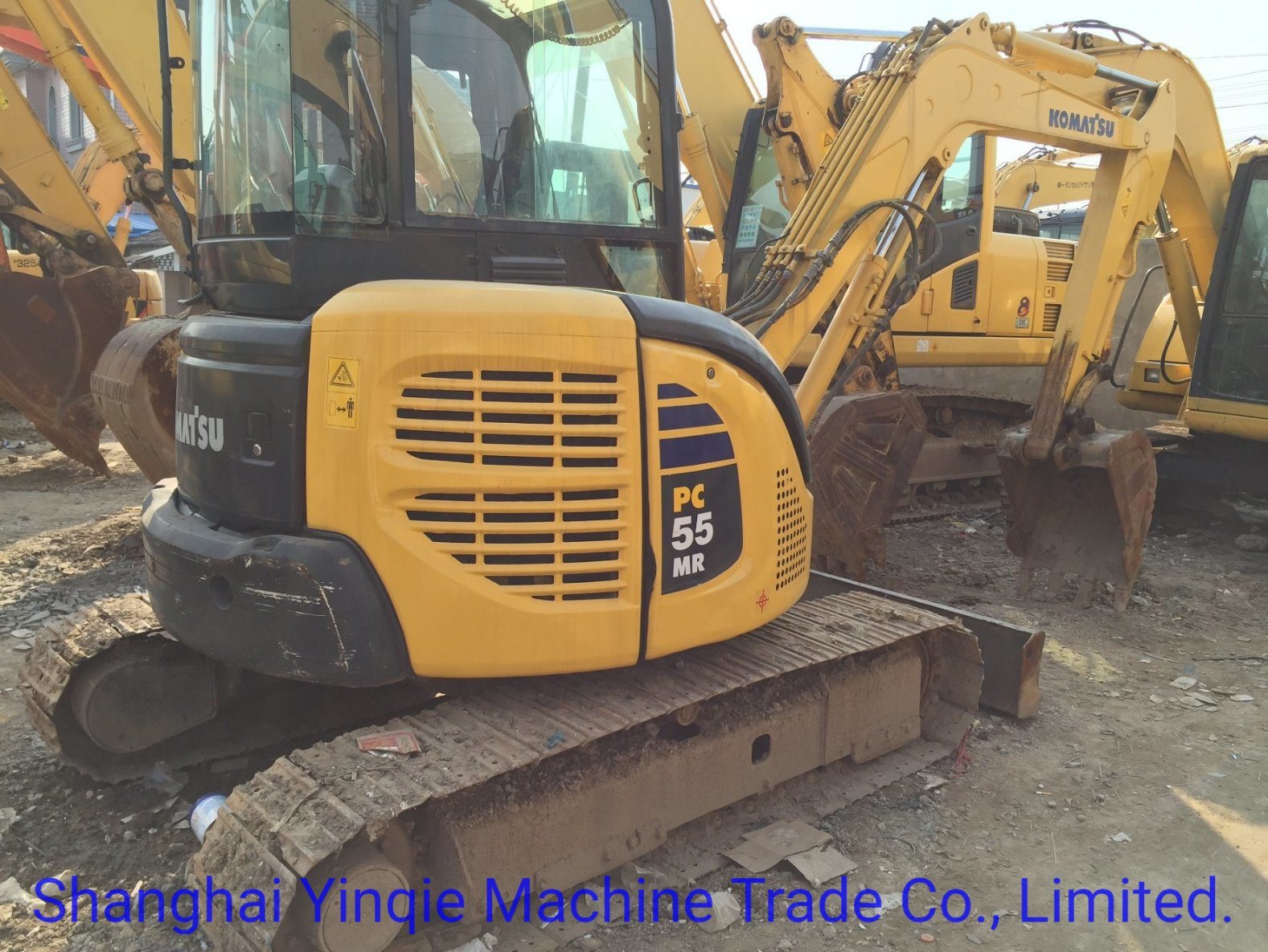 
                Japan Used Import Mini Excavator Komatsu PC55mr-2
            