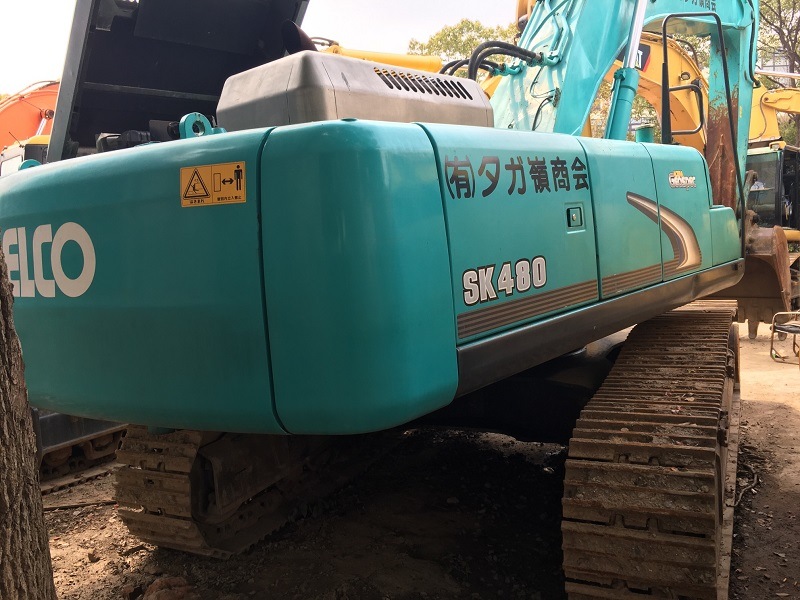 China 
                Kobelco SK480 usadas de excavadora grande para la venta
             proveedor