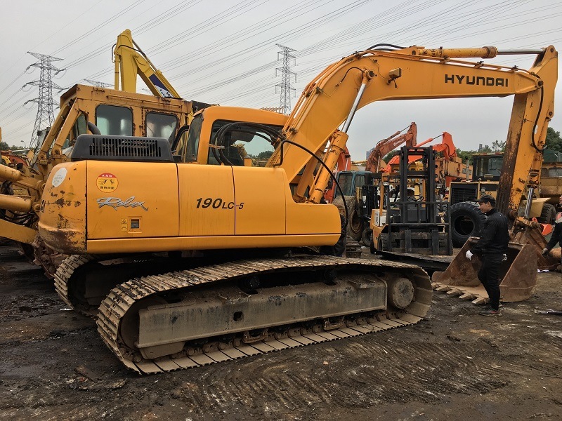 
                Corea Hyundai 190-5 de la excavadora utilizada para la venta (también hyundai 220, 210, 215)
            