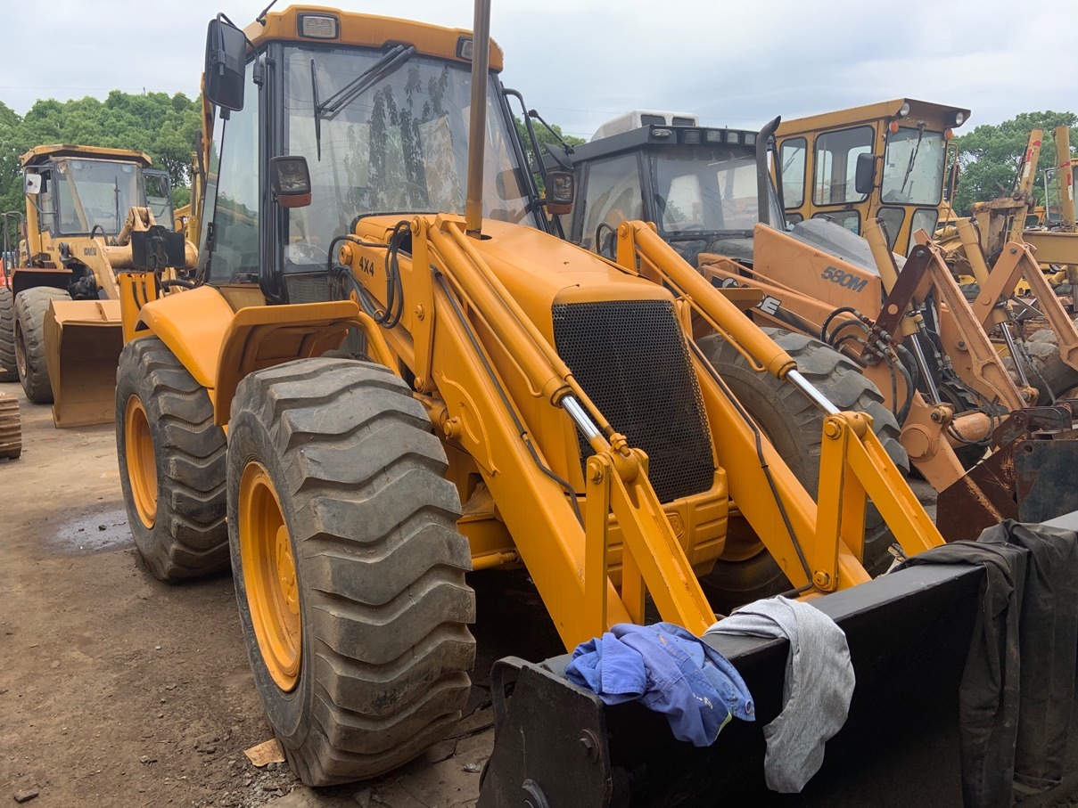 Nice Cheaper Jcb Backhoe Loader 4cx with 4driver