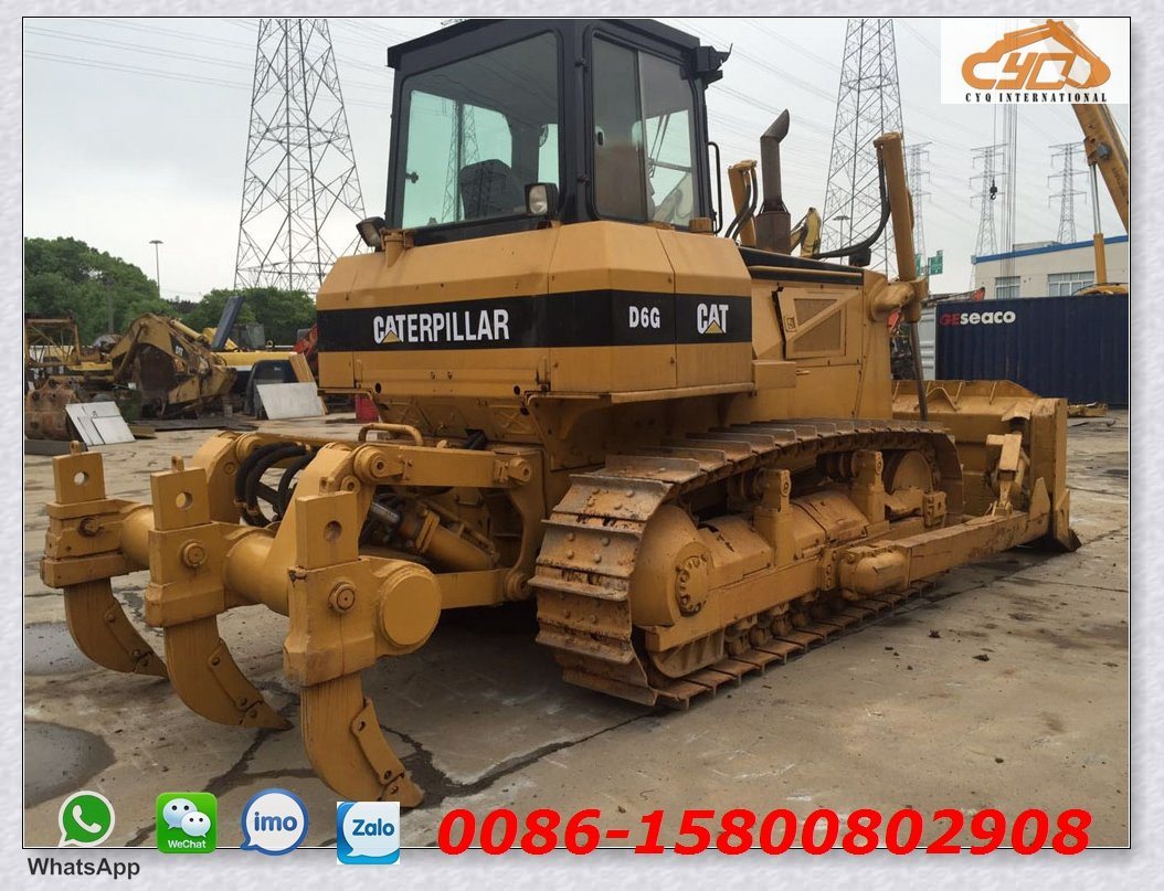 China 
                Oferecer Usado Cat D6g bulldozer, utilizado a Caterpillar D6g TERRAPLENAGEM
             fornecedor