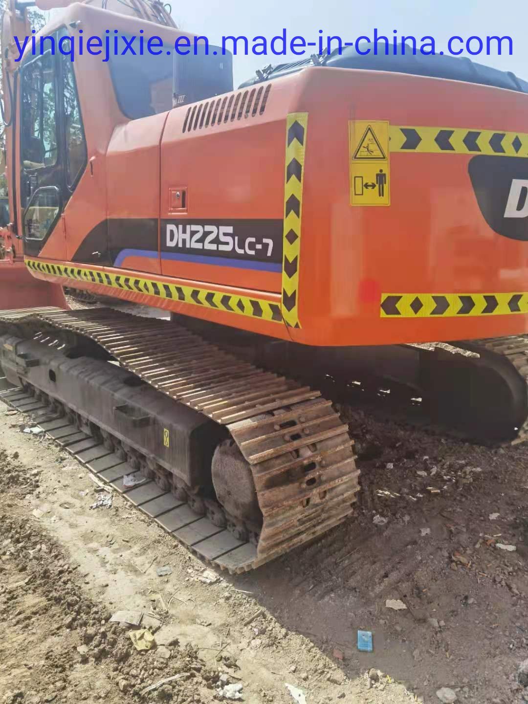 Original Daewoo Dh225-7 Crawler Working Excavator for Sale