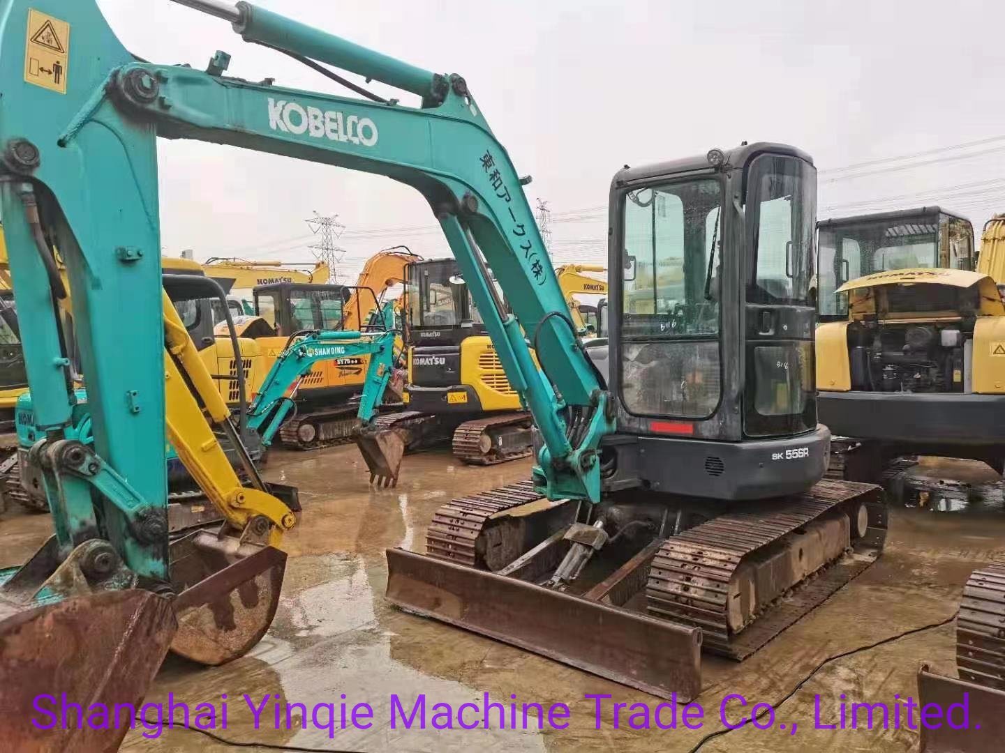China 
                Japón original Kobelco SK55sr miniexcavadora con coste barato
             en venta