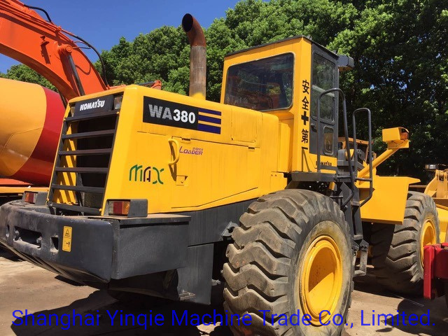 Original Japan Komatsu Wa380-3 Payloader, Secondhand Cat Wheel Loader