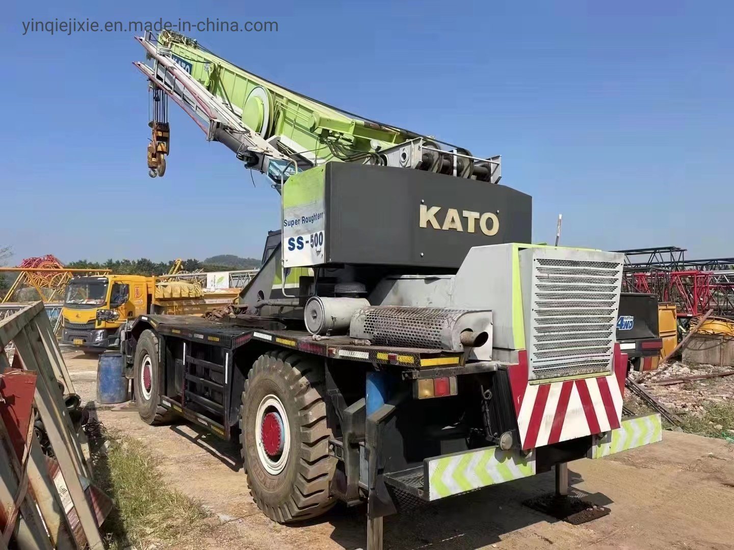 Chine 
                Le Japon d′origine de la fabrication de la KATO KR-45H-V, utilisé en terrain accidenté grue Crawler Crane
             fournisseur