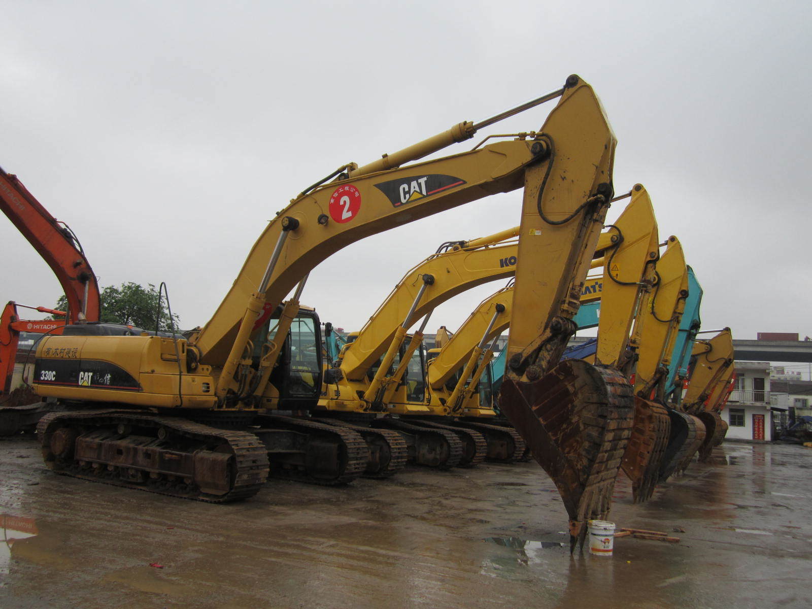China 
                Original Japan Used Big Excavator Cat345D
             supplier