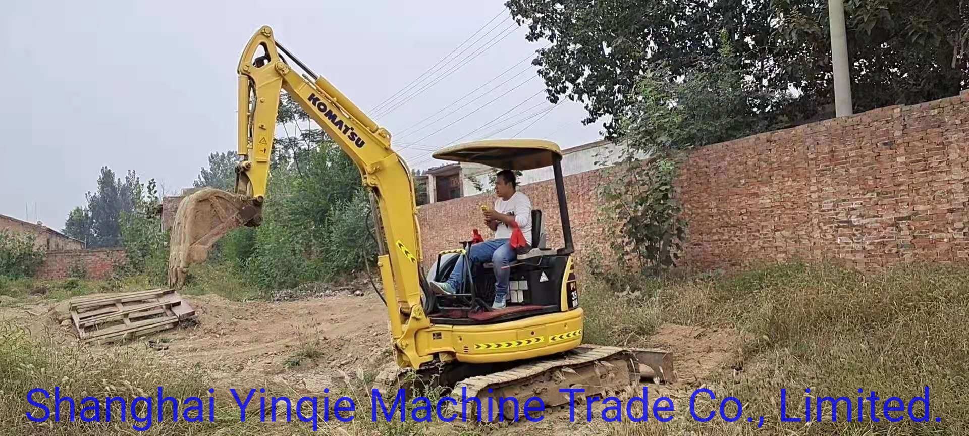 China 
                Original utilizado Komatsu PC30 miniescavadora com bom preço
             fornecedor