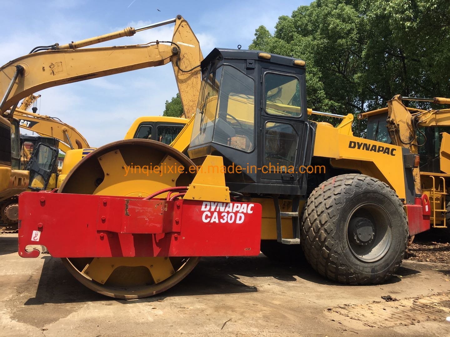 Original Used Road Roller Dynapac Ca30 Vibratory Roller, Used Dynapac Road Roller for Sale