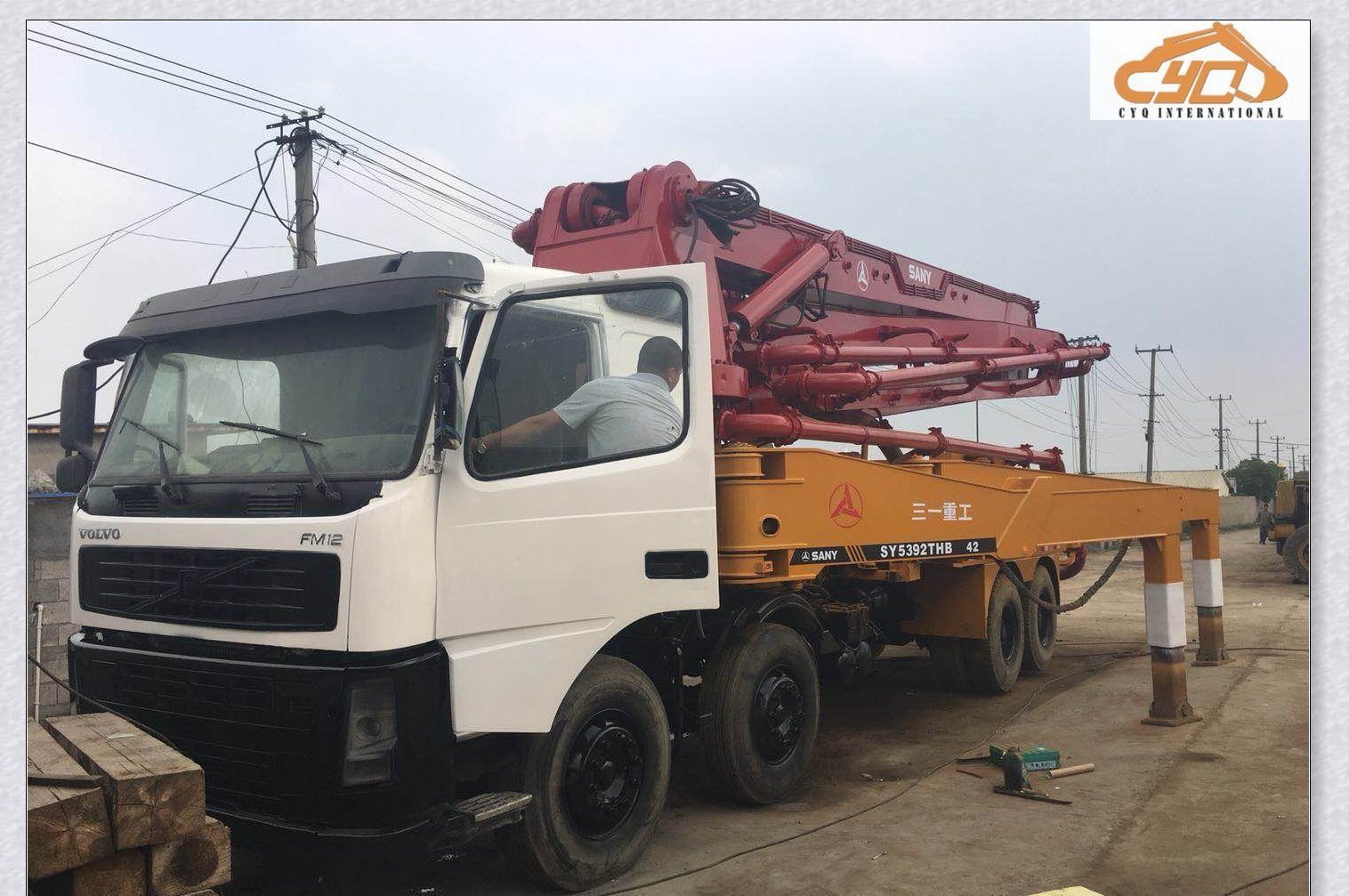 China 
                Putsmeister 42m gebraucht LKW montiert Beton Pumpe LKW Volvo Chassis Any Pumpe
             Lieferant