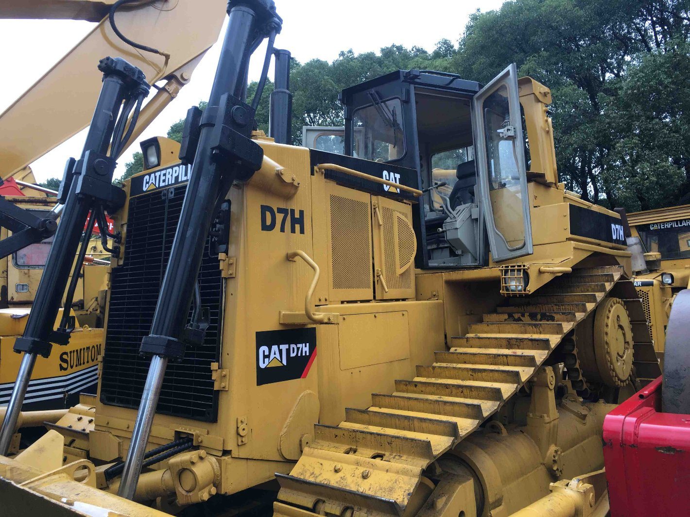 Second Hand Caterpillar Bulldozer Cat D7h