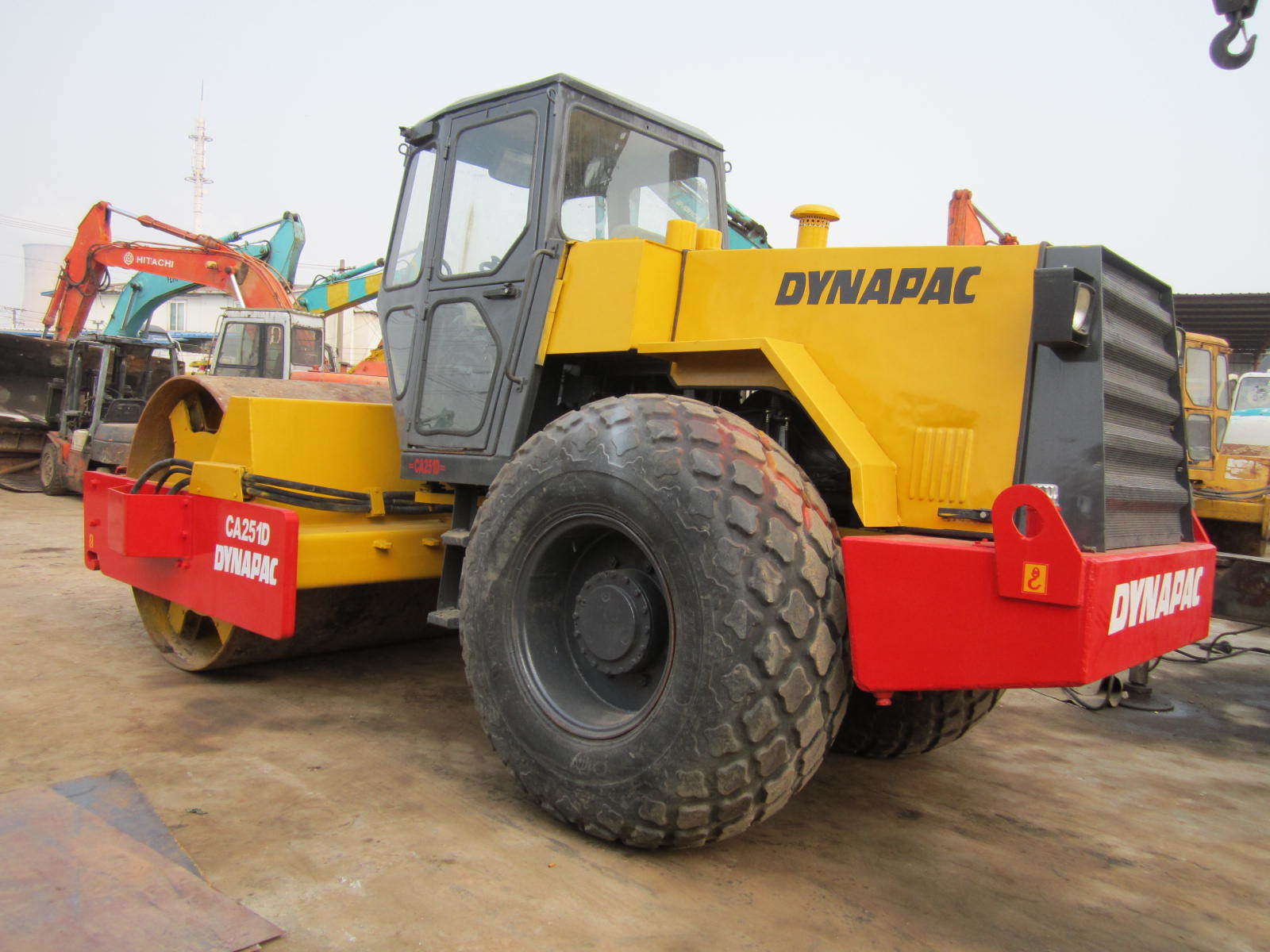 Second Hand Dynapac Road Roller Dynapac Ca25, Used Vibratory Road Roller, Used Dynapac Compactor