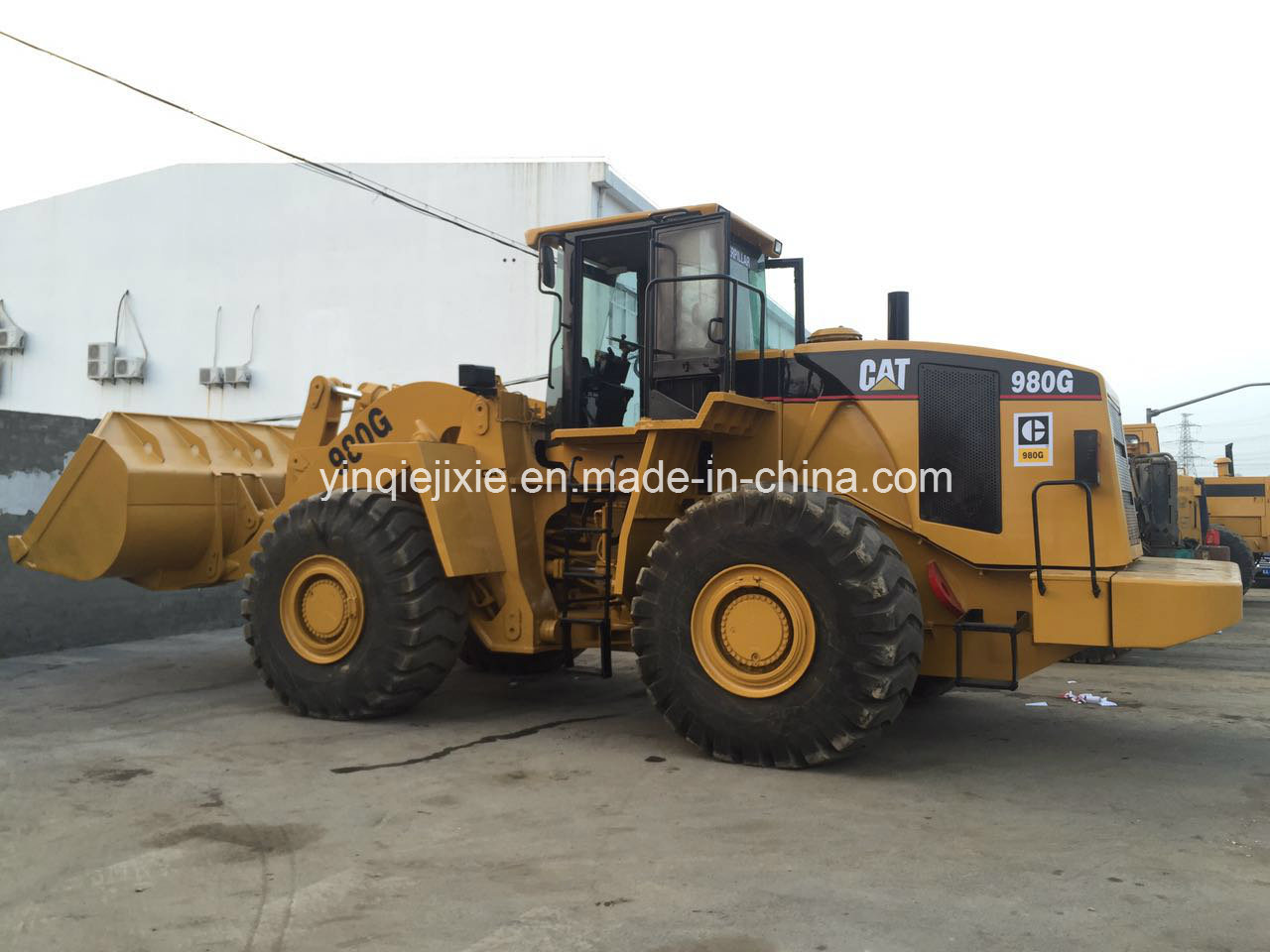 Secondhand Cat 980g Wheel Loader/ Original Caterpillar Construction Machinery Pay Loader