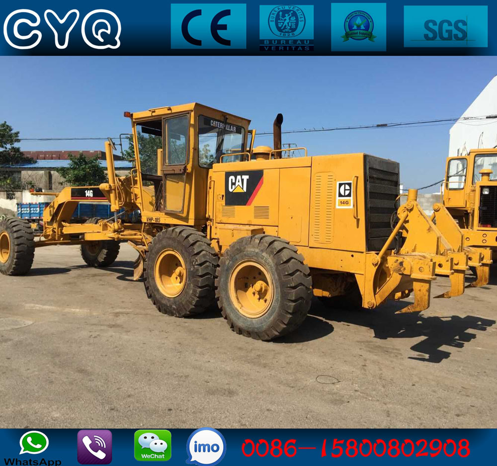 Secondhand Caterpillar Cat 14G Grader, Used Motor Grader Caterpillar 14G